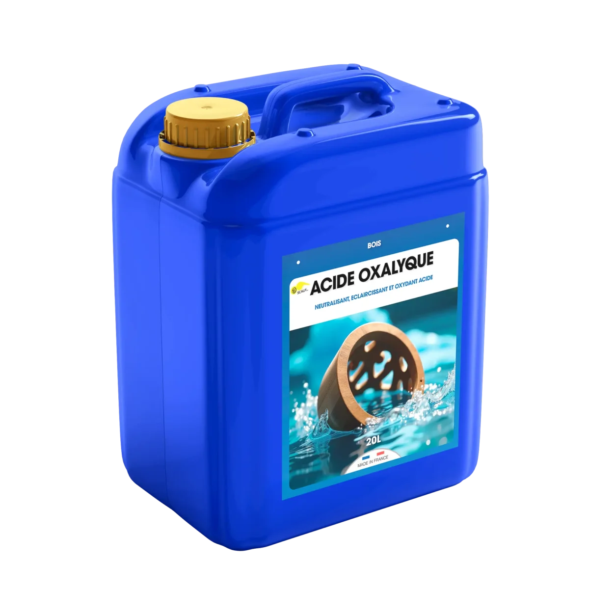 Neutralisant éclaircissant et oxydant acide