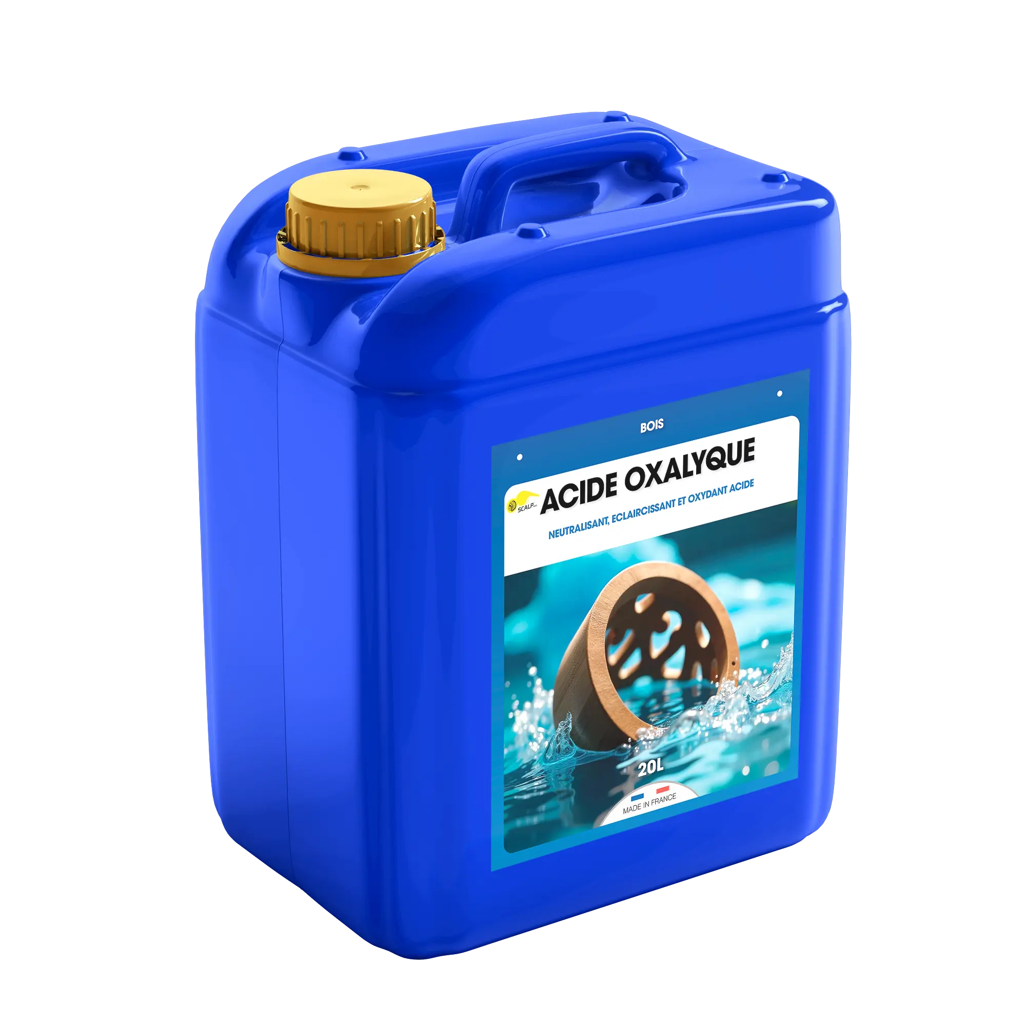 Acide Oxalyque Neutralisant éclaircissant et oxydant acide