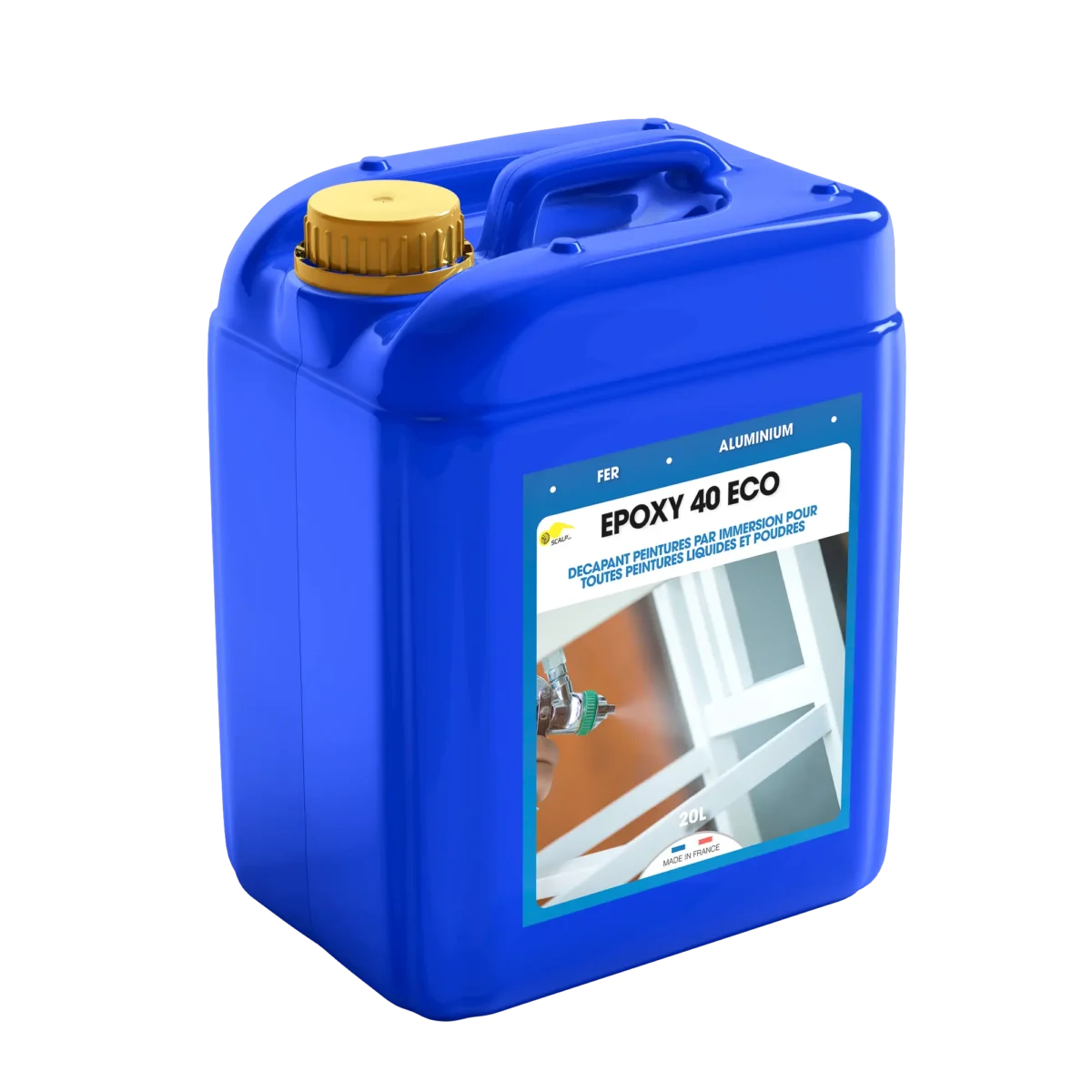 Décapant peinture epoxy par trempage