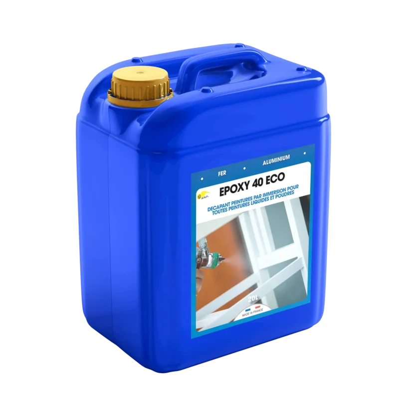 Décapant peinture epoxy par trempage
