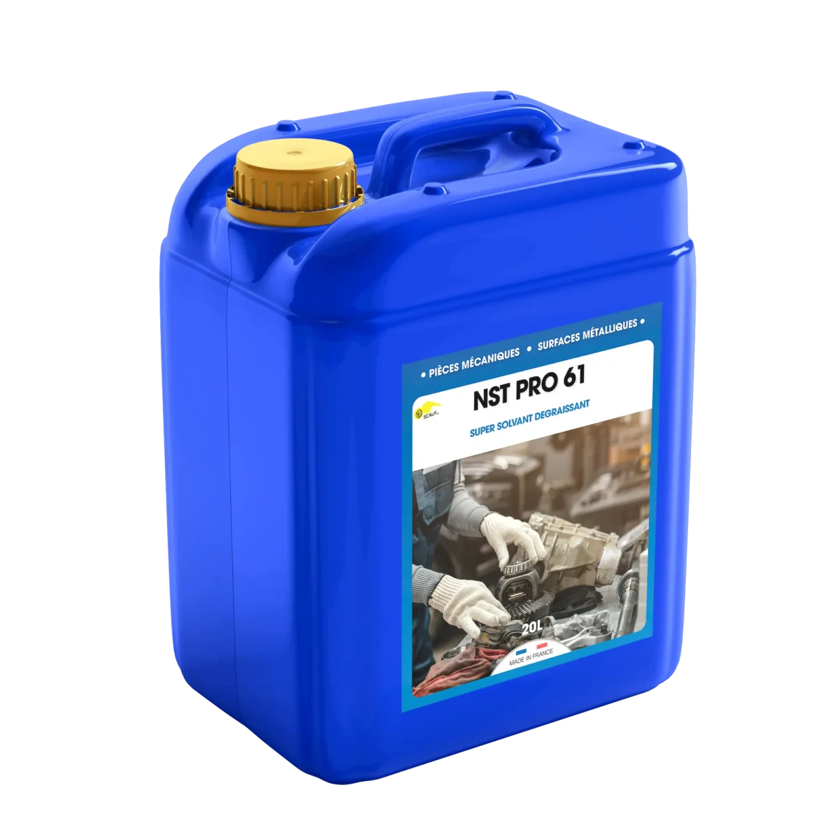 Nettoyant dégraissant pièces mécaniques