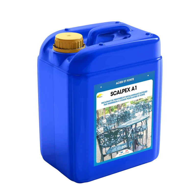 Dégraissant et décapant par immersion