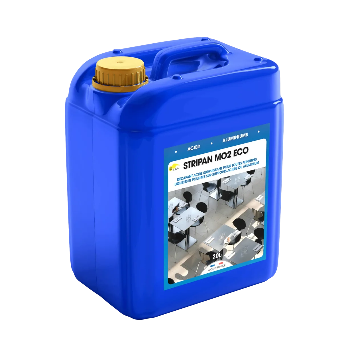 Décapant acide par trempage