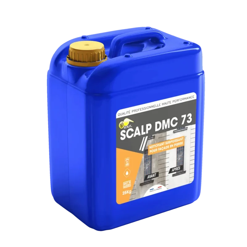 Nettoyant façade calcaire et minérale