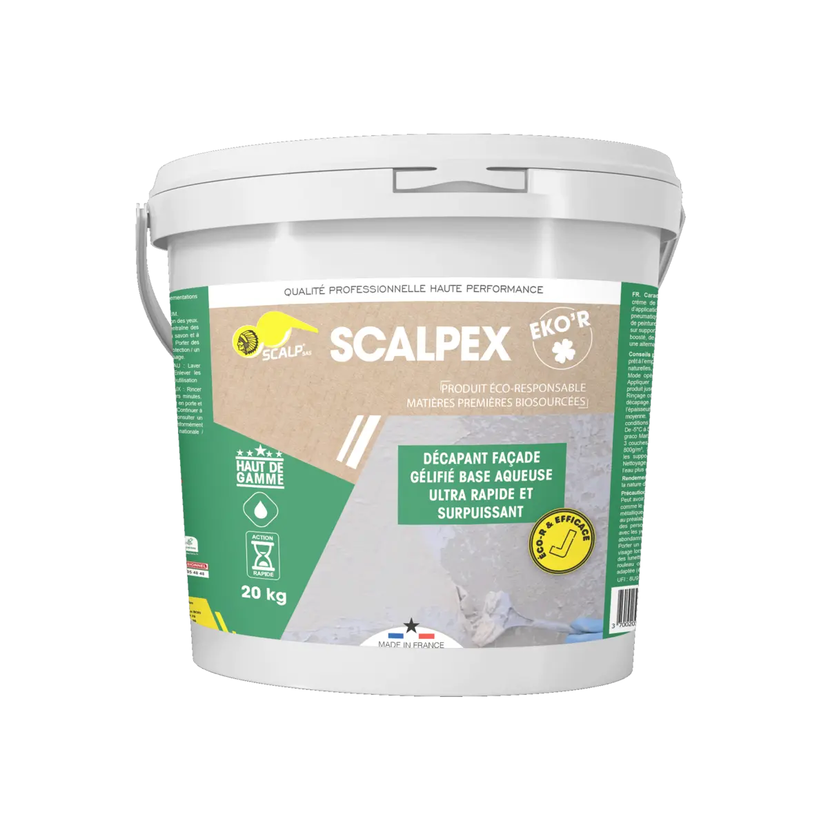 scalpex eko'r Décapant gélifié biodégradable