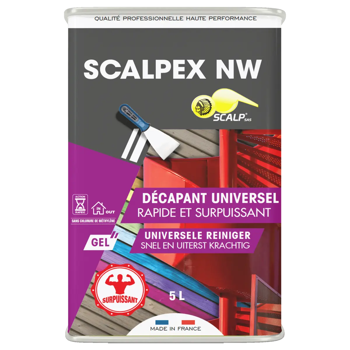 Décapant peinture universel gel