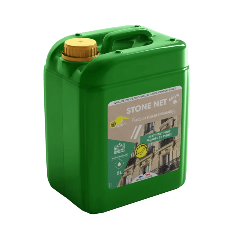 Nettoyant biosourcé pour façades en pierres