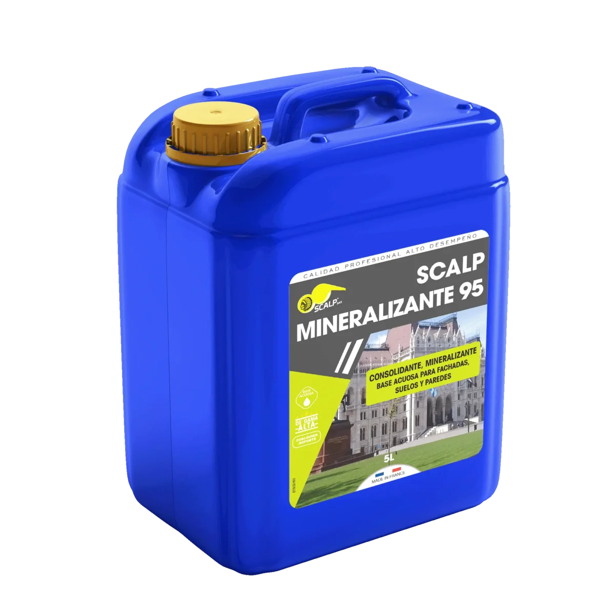 Minéralisant façade pierre