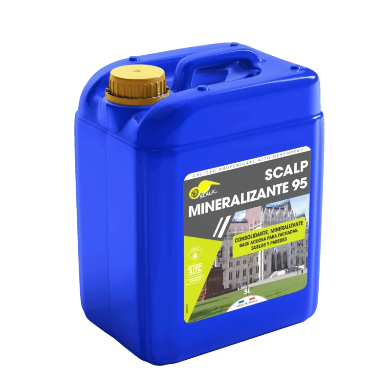 Minéralisant façade pierre