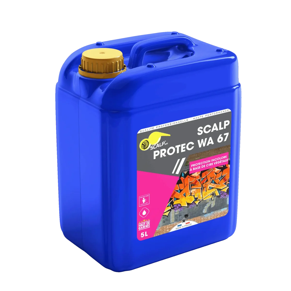 Protection anti-graffiti incolore