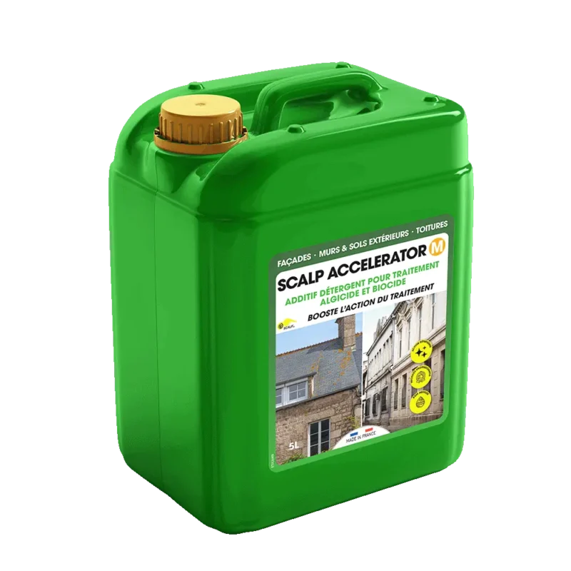 Additif détergent pour traitement biocide