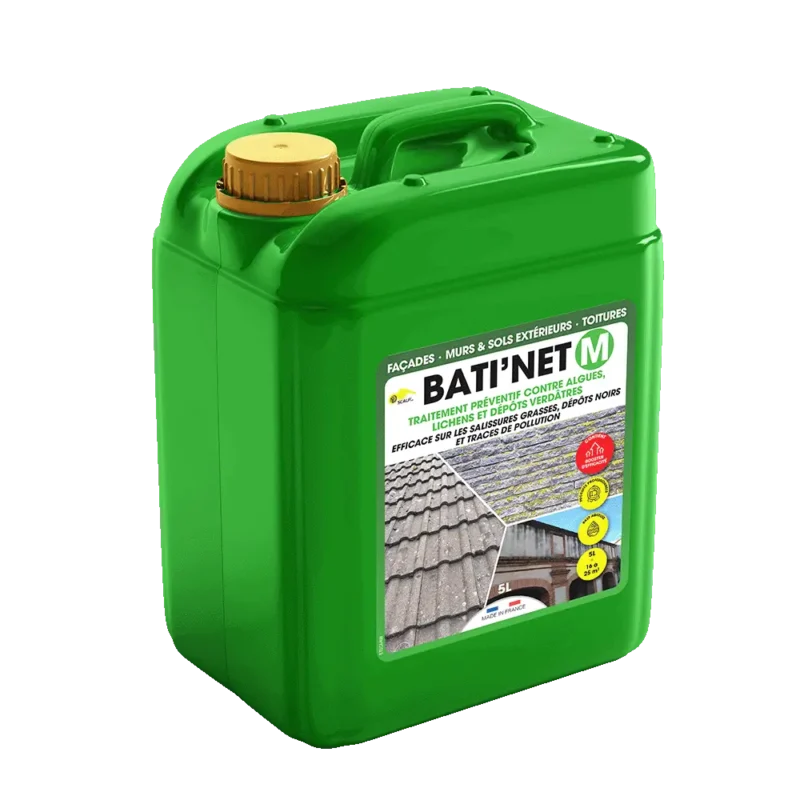 Biocide prêt à l'emploi avec effet détergent